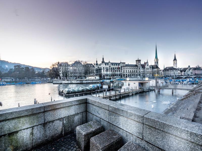 Lake Side Location Bellevue Zürich Eksteriør billede